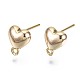 Accessoires de clous d'oreilles en laiton(KK-T056-20G-NF)-3