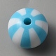 Opaque Acrylic Striped Beads(SACR-WH0009-10A)-2