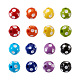 Cheriswelry 120Pcs 8 Colors Opaque Resin Beads(RESI-CW0001-06A)-2