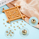 1200Pcs 6 Styles CCB Plastic Spacer Beads(CCB-PA0001-09G)-4