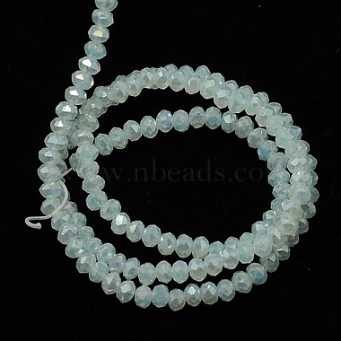 Crystal Glass Rondelle Beads Strands(EGLA-F049C-01)-3
