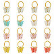 Alloy & Resin Board Shoe Charms(PALLOY-PH01593)-1