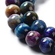 Natural Rainbow Tiger Eye Beads Strands(G-NH0002-A01-B01)-4