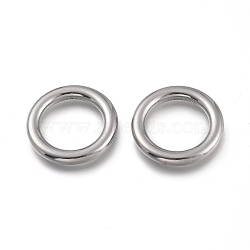 304 Stainless Steel Linking Rings, Round Ring, Stainless Steel Color, 20x3mm, 14mm inner diameter (STAS-H120-10P-A)