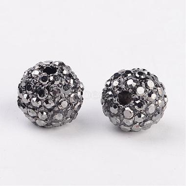 Perles en alliage métallique avec strass(ALRI-B032-1)-2