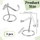 Iron Crystal Ball Stands(AJEW-WH650-47P)-2
