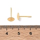 黄銅のスタッドイヤリングの所見(KK-A300-30G-01)-3