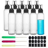 Plastic Glue Bottles, with Bottle Caps, Empty Squeeze Writer Bottles, for Cookie Decorating, Sauces, Crafts, Iron Bead Needles, with Plastic Handle, Chalkboard Sticker Labels, Mixed Color, 2.95x14cm, Capacity: 60ml(TOOL-BC0008-67B)