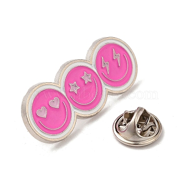 Pink Series Enamel Pins(JEWB-M029-03G-P)-3