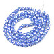 Electroplate Opaque Solid Color Glass Beads Strands(EGLA-N002-26-A03)-2