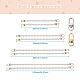 8pcs 8 styles perles rondes acryliques blanches poignées de sac(FIND-TA0001-39)-3