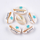 Printed Cowrie Shell Beads(SHEL-S276-12A)-1
