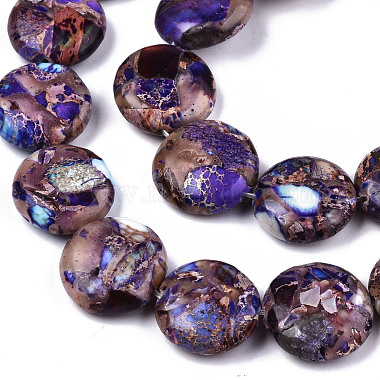 Natural Imperial Jasper Beads Strands(G-S355-87D-03)-2