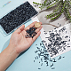 2000Pcs 4 Styles Glass Twisted Bugle Beads(SEED-GO0001-09A)-3