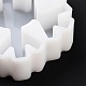 Moldes de silicona de calidad alimentaria para velas en forma de copo de nieve(DIY-L067-F02)-5