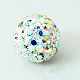 Pave Disco Ball Beads(X-RB-H258-8MM-101)-1