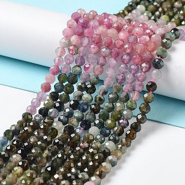 Natural Tourmaline Beads Strands(G-P514-A04-03)-2