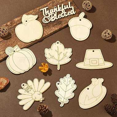 Thanksgiving Day Theme Unfinished Wood Cutouts(WOOD-CJC0009-03)-5