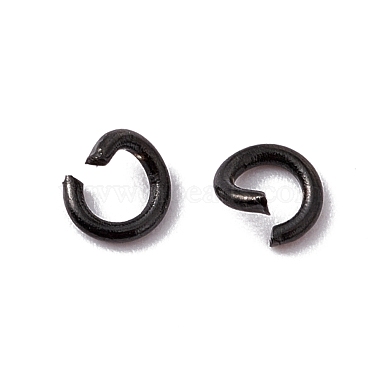 Gunmetal Ring 304 Stainless Steel Open Jump Rings