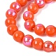Electroplate Opaque Glass Beads Strands(EGLA-Q132-6MM-01C-04)-3