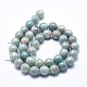 Natural Amazonite Beads Strands(G-O164-02-6mm)-2