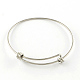 Adjustable 201 Stainless Steel Expandable Bangle Making(STAS-R069-04)-1