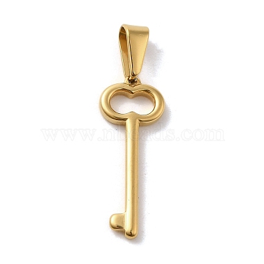 Golden Key 304 Stainless Steel Pendants