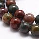 Natural Indian Bloodstone Beads Strands(G-G954-02-10mm)-3