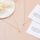 2Pcs 2 Colors Alloy Pendant Necklaces Set(NJEW-FI0001-54)-3