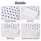 Magibeads 30Pcs 5 Colors Kraft Paper Gift Bags(ABAG-MB0001-06)-4