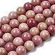 perles de rhodonite naturelles(GSR018)-4