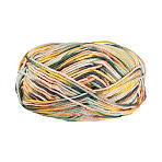 Polyester Fibers Knitting Yarn, Cashmere Yarn, for Blanket Pillows Craft Crochet Yarns, Yellow, 2mm, about 136.70 Yards(125m)/Skein(DIY-TADJ0002-005G)