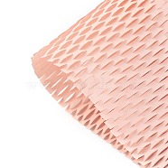 Honeycomb Paper, Flower Bouquet Wrapping Craft Paper, Wedding Party Decoration, Light Salmon, 500x420mm, 10 sheet/bag(PW-WG93153-04)