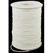 Korean Waxed Polyester Cord, Bead Cord, Creamy White, 1.2mm, about 185yards/roll(YC-1.2mm-NO125)