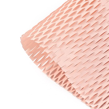 Honeycomb Paper, Flower Bouquet Wrapping Craft Paper, Wedding Party Decoration, Light Salmon, 500x420mm, 10 sheet/bag