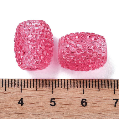 Transparent Resin European Jelly Colored Beads(RESI-B025-01A-06)-3
