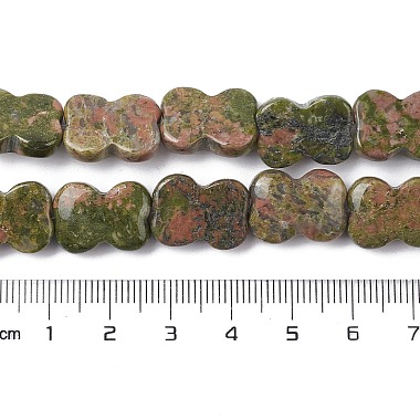 Natural Unakite Beads Strands(G-K359-D09-01)-5