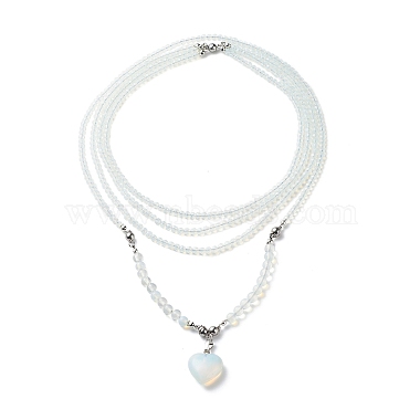 White Opalite Necklaces