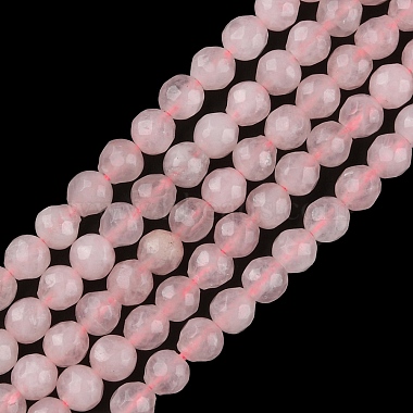 Natural Rose Quartz Beads Strands(G-G0003-D01)-2