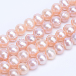 6mm LightCoral Round Pearl Beads(PEAR-R063-39B)