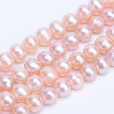 6mm LightCoral Round Pearl Beads