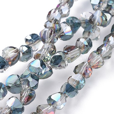 7mm Heart Glass Beads