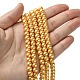 Eco-Friendly Dyed Glass Pearl Bead Strands(HY-A008-6mm-RB112)-4