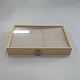 長方形の竹製バッジプレゼンテーションボックス(CON-WH0095-20B)-1