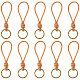 10Pcs Leather Keychain(FIND-SC0015-03)-1