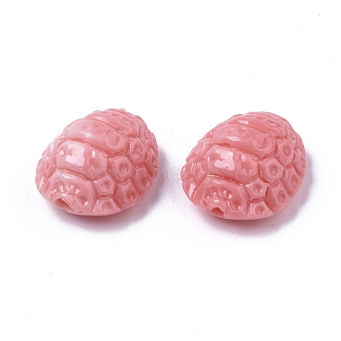 Carved Synthetic Coral Beads(CORA-R019-033)-2