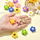 14pcs 7 couleurs perles de silicone(SIL-CJ0002-90)-4