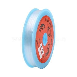 Transparent Fishing Thread Nylon Wire, Clear, 0.45mm, about 109.36 yards(100m)/roll(EC-L001-0.45mm-01)