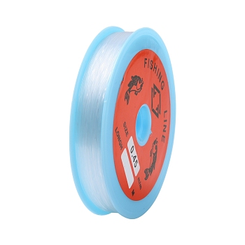 Transparent Fishing Thread Nylon Wire, Clear, 0.45mm, about 109.36 yards(100m)/roll