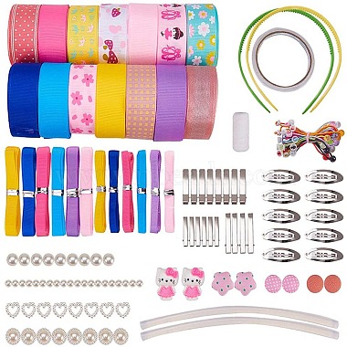 Mixed Color Mixed Material Hair Accessories